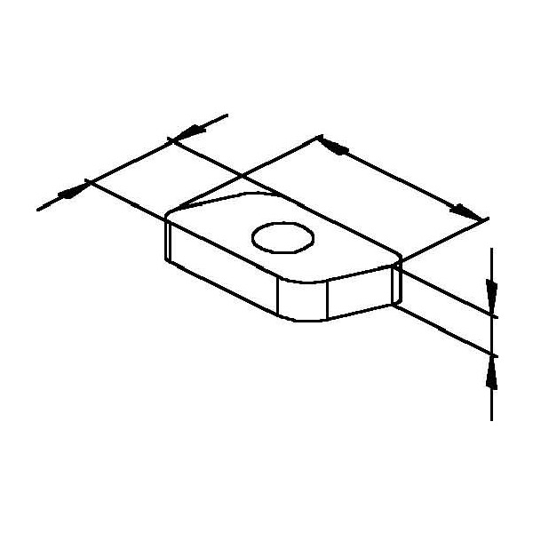 Niedax GSM 410 Gleitmutter