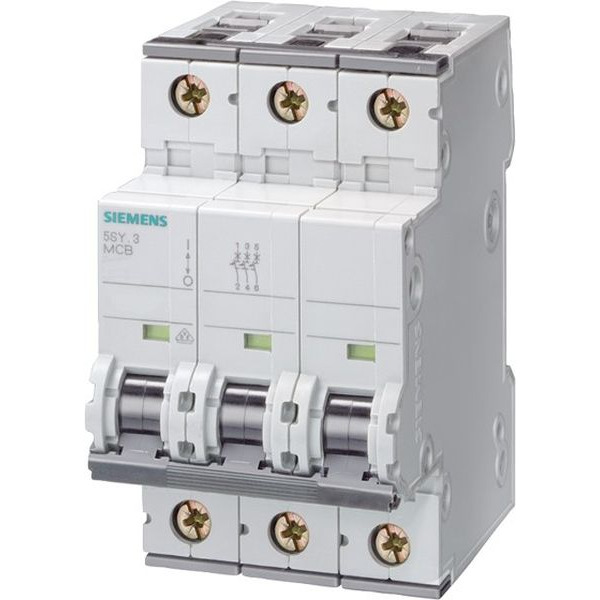 Siemens 5SY4306-6 LS-Schalter B6A,3pol,T=70,10kA