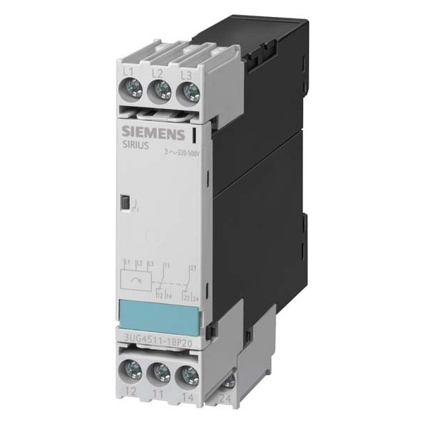 Siemens 3UG4511-1AP20 Phasenfolgeüberwachung 3x 360-520VAC 1W