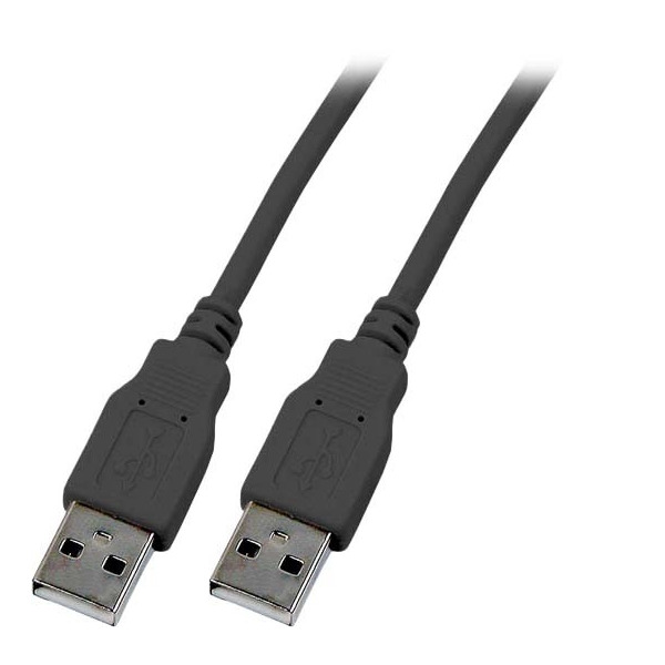 E F B K5253SW.3 USB2.0 Anschlusskabel 3,0m schwarz A-A Stecker/Stecker